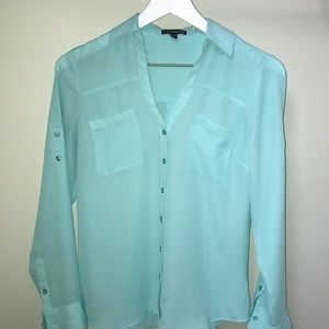 Express long sleeve blouse